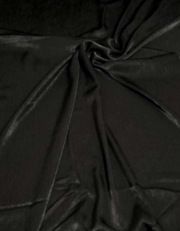 Tissus léger - 150cm - peau de pêche noir