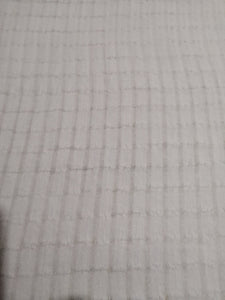 Tissus léger - 150cm - genre coton indien blanc