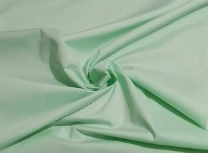 Polyester coton - 115cm (45") - Vert menthe