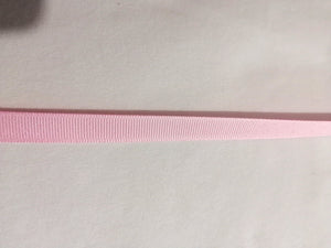 Ruban cordé rose - 1cm (3/8")