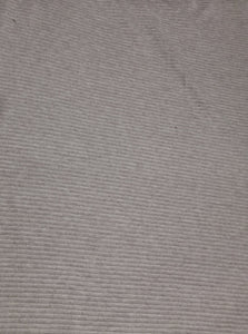 Tricot côte - 150cm (60") - gris/beige chiné