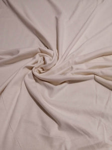 Tricot de coton  - 150cm (60") - Crème