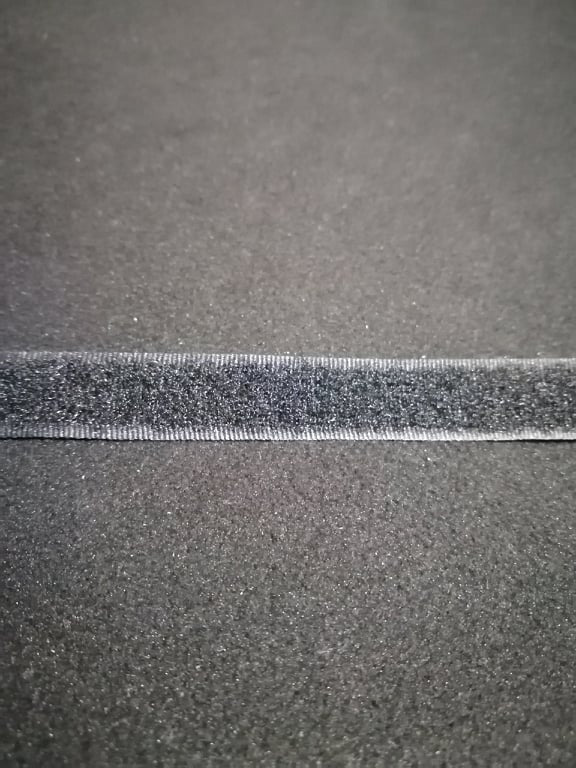 Velcro femelle noir - à coudre - 1,3cm (1/2
