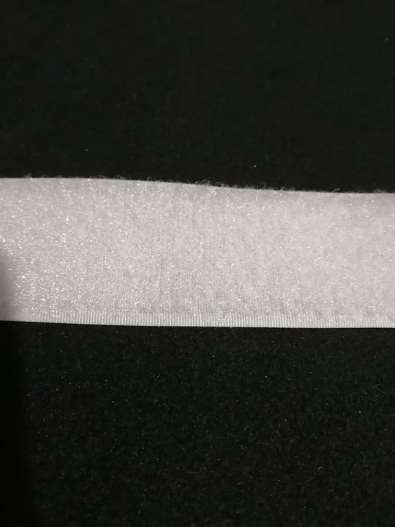 Velcro femelle blanc - à coudre - 3,8cm (1 1/2